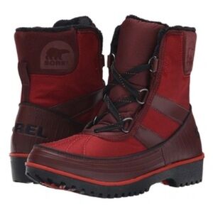 Sorel Tivoli II Red Dahlia Boots